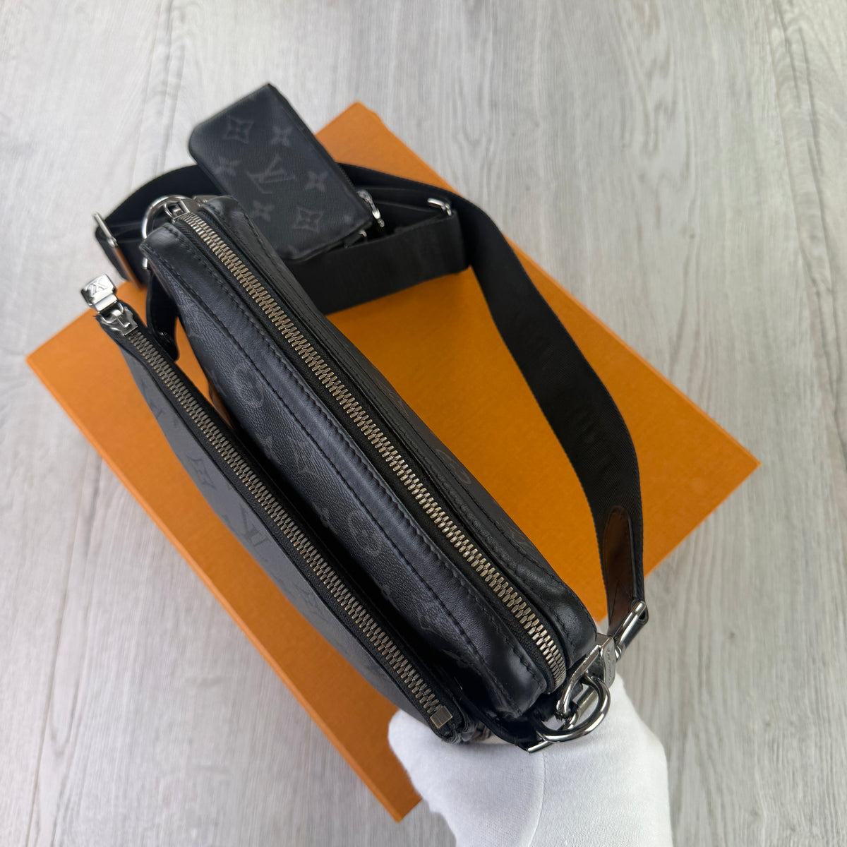 Louis Vuitton Men’s Monogram Trio Messenger Bag