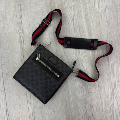Gucci Messenger Men’s GG Black Small Side Bag