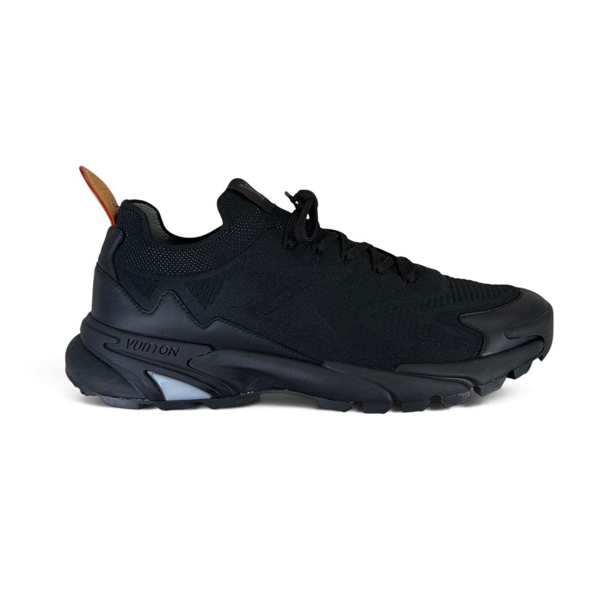 Louis Vuitton Men’s All Black Tatic Trainers - Uk 9 (Fit 10)