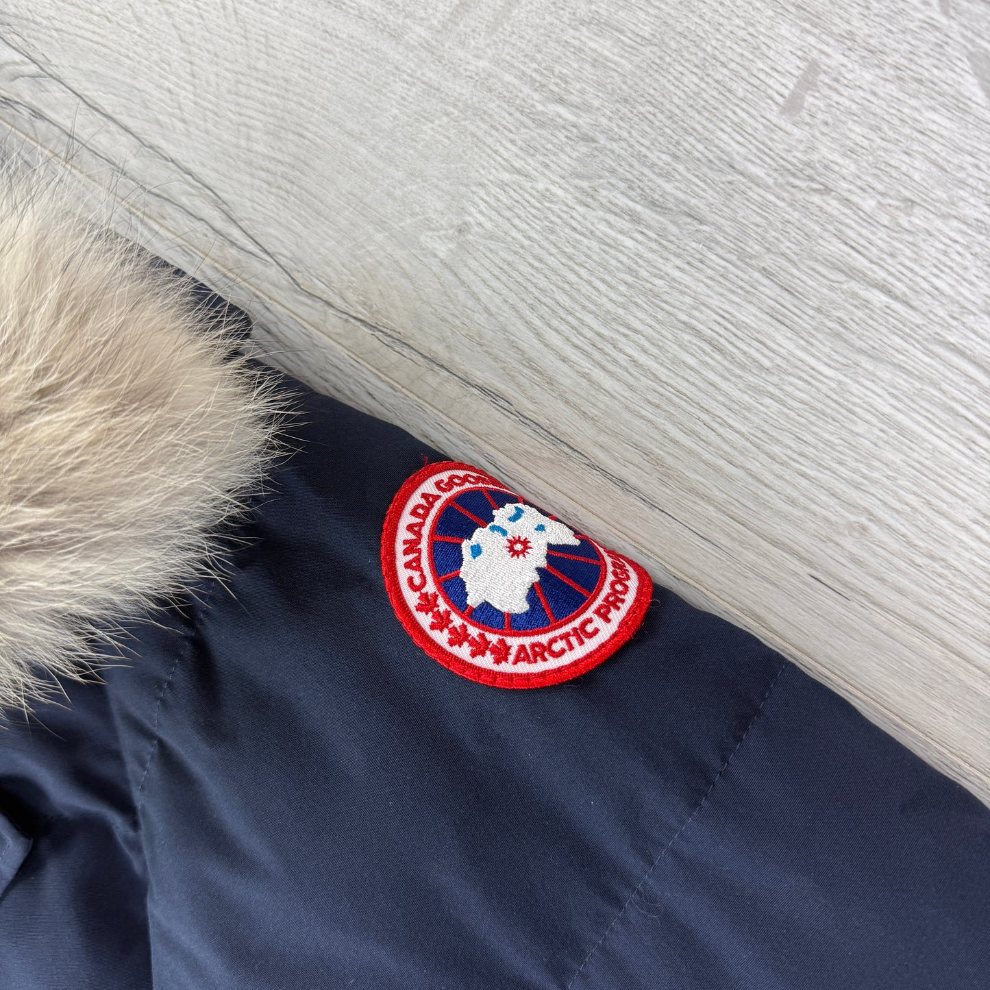 Canada Goose Men’s Navy Carson Parker Jacket - Small Fusion
