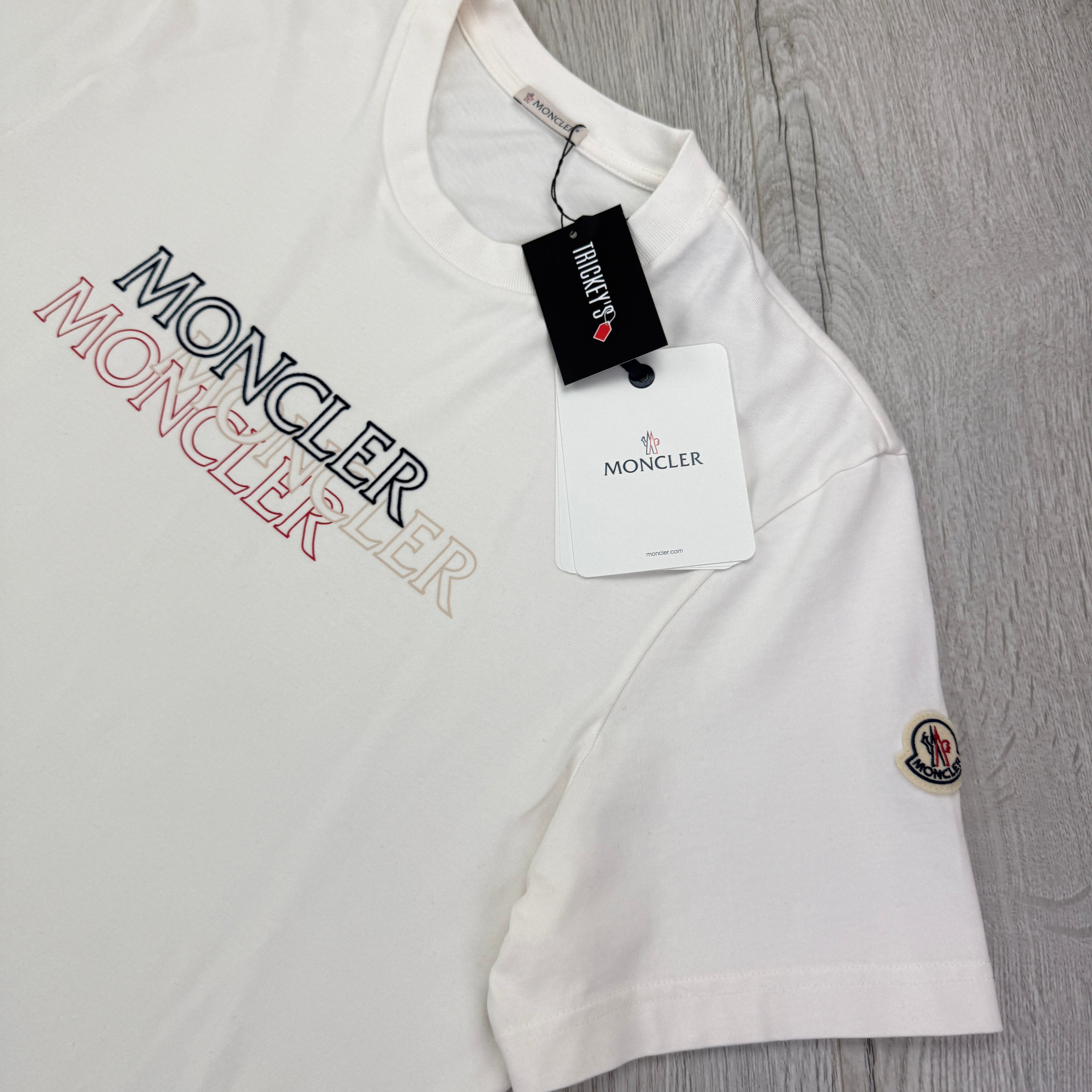 Moncler Men’s White T-shirt - XL
