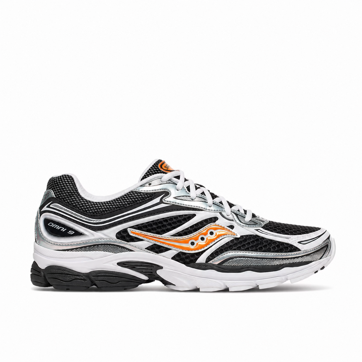 Saucony ProGrid Omni 9 'White Black Orange'