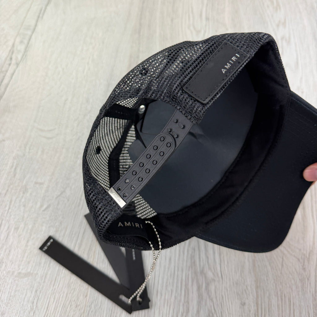 Amiri Men’s Black Baseball Cap