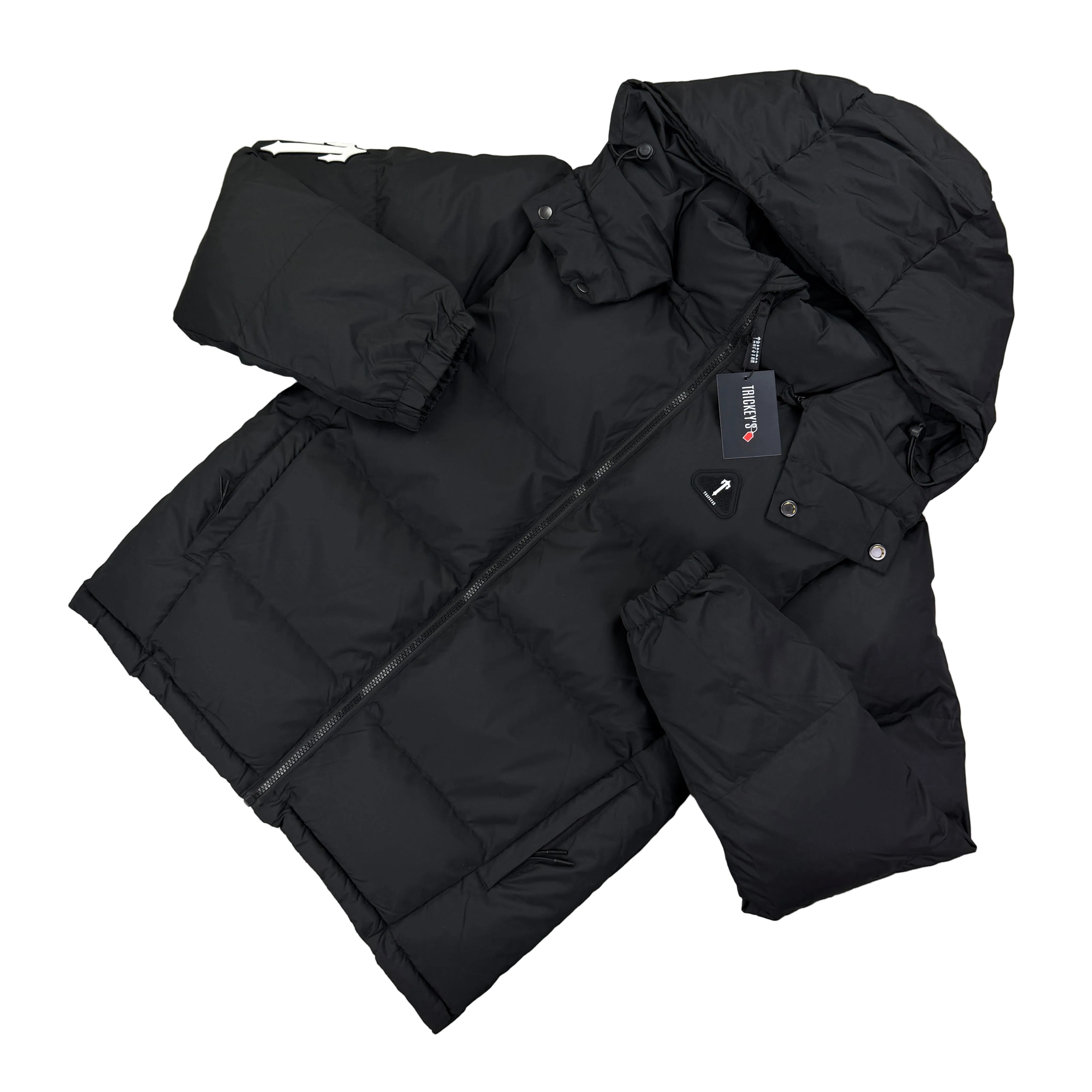 Trapstar Men’s Black AW 25 Irongate Arch Puffer Jacket
