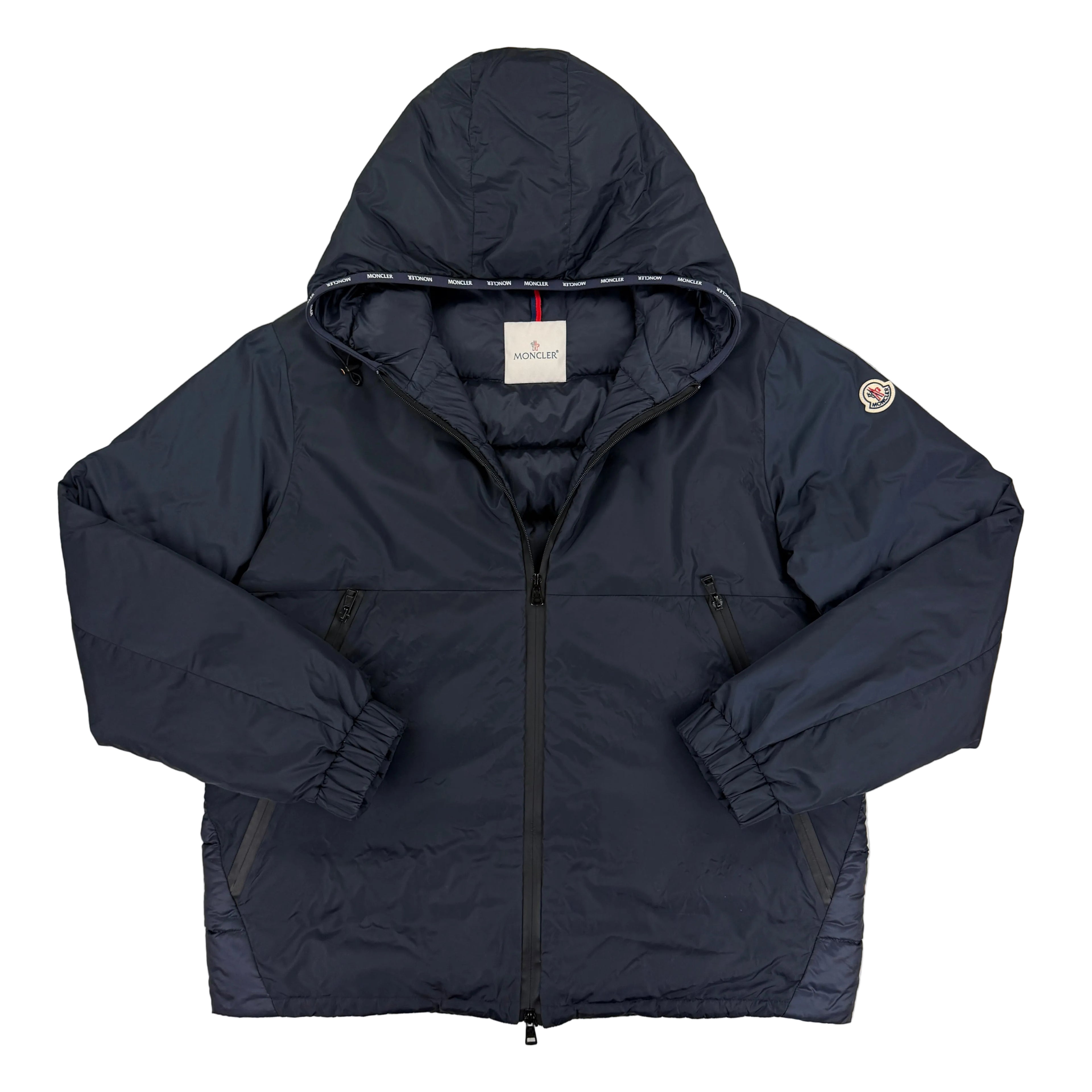 Moncler Laurain Men’s Navy Zip-up Jacket - Size 5