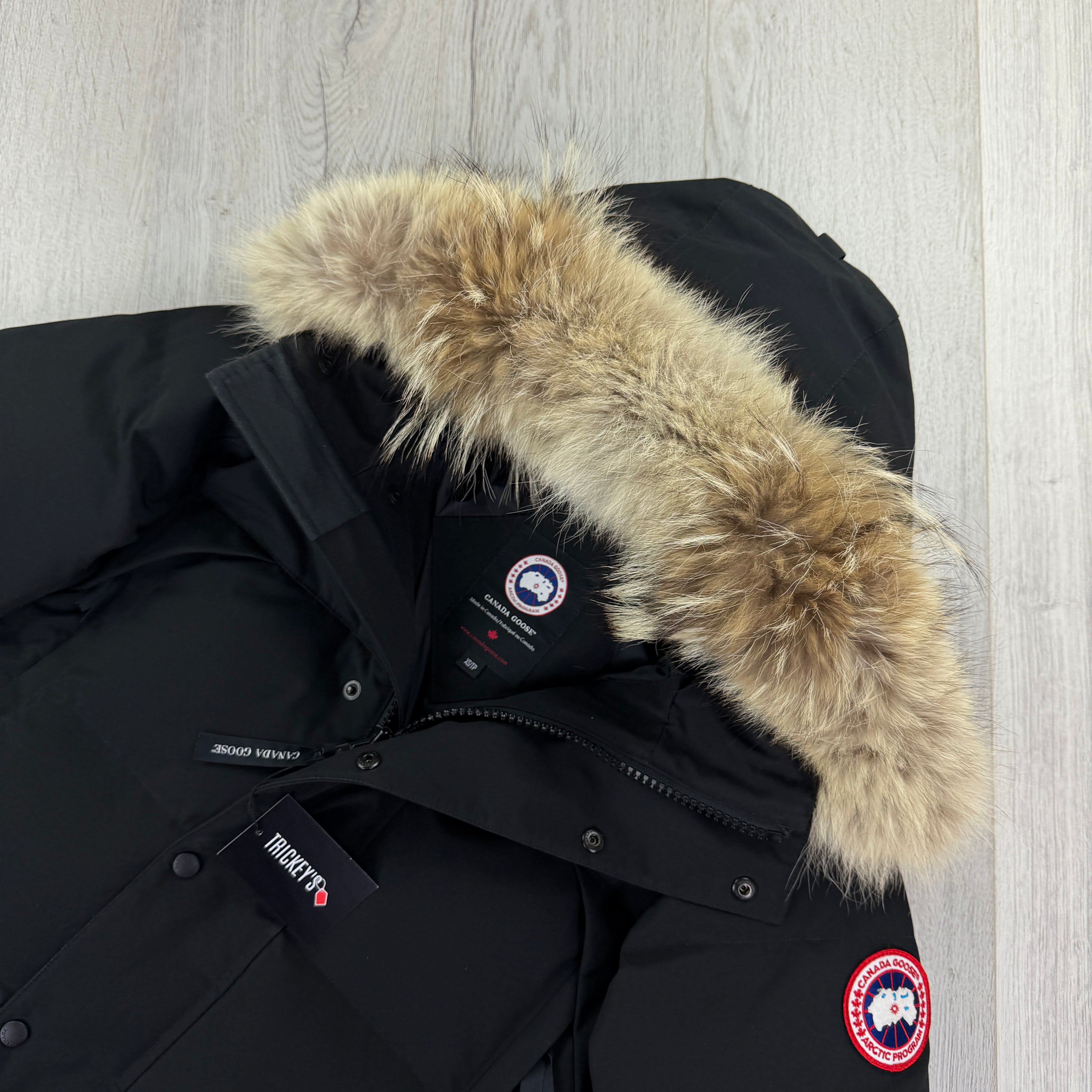 Canada Goose Men’s Black Emory Parker Jacket - Small