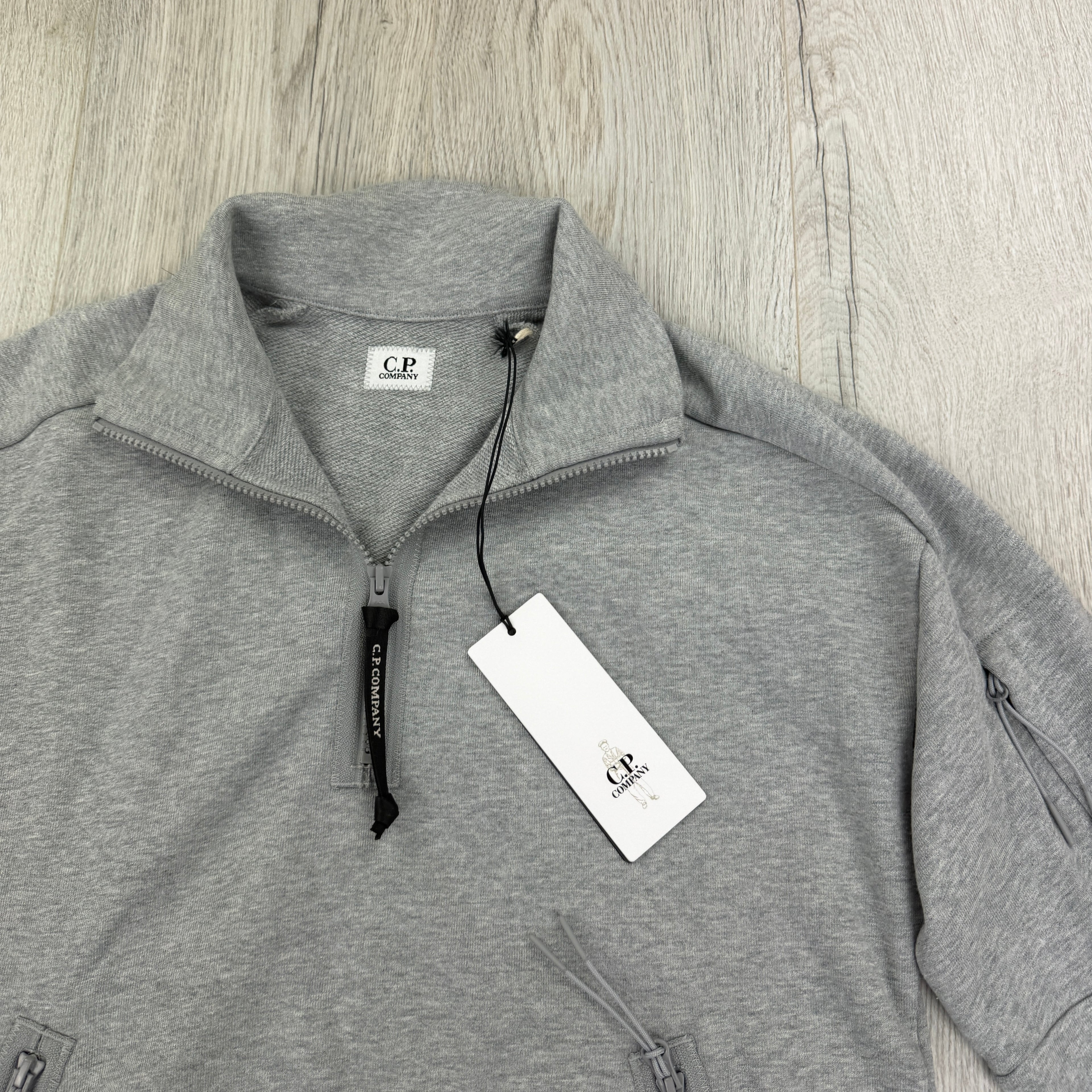 Cp Company Men’s Grey 1/4 Zip Full Tracksuit