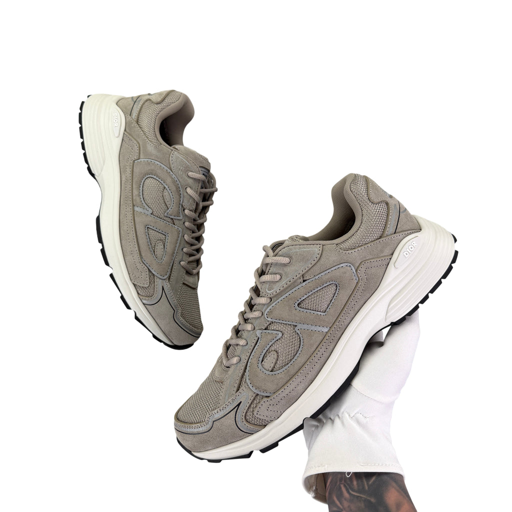 Dior B30 Men’s Full Suede Grey Trainers - 43.5 (Uk 9.5)