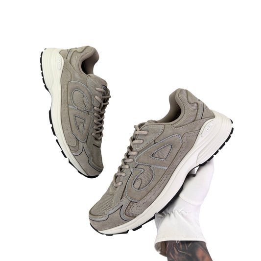 Dior B30 Men’s Full Suede Grey Trainers - 43.5 (Uk 9.5)