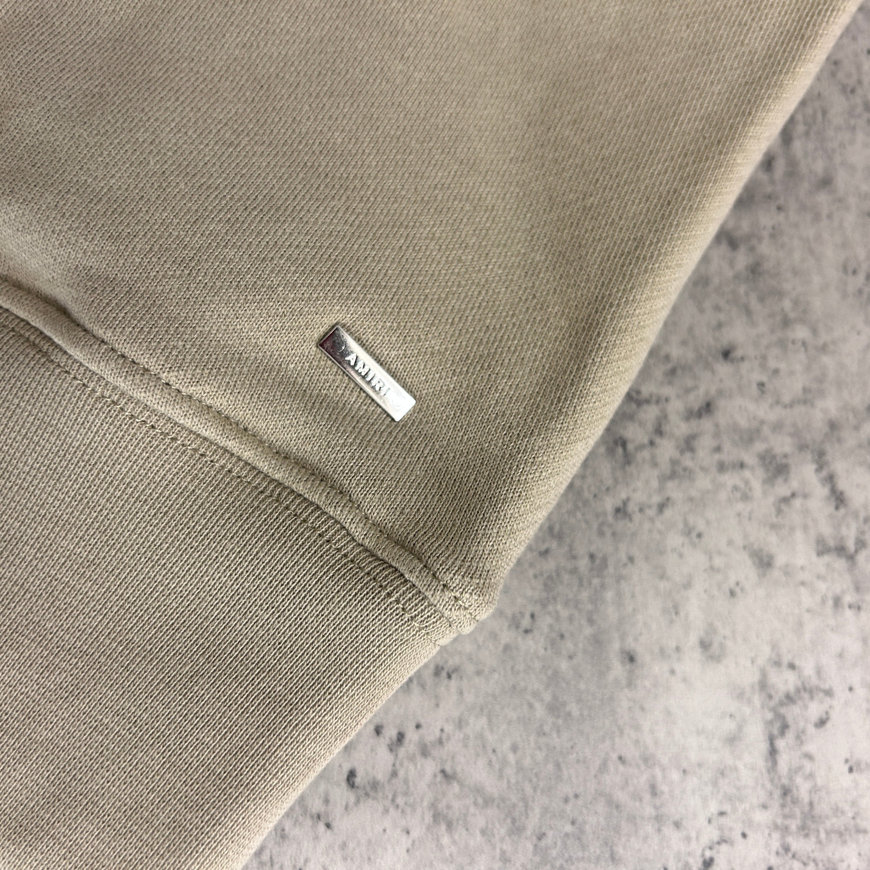 Amiri Men’s Beige Pullover Hoodie