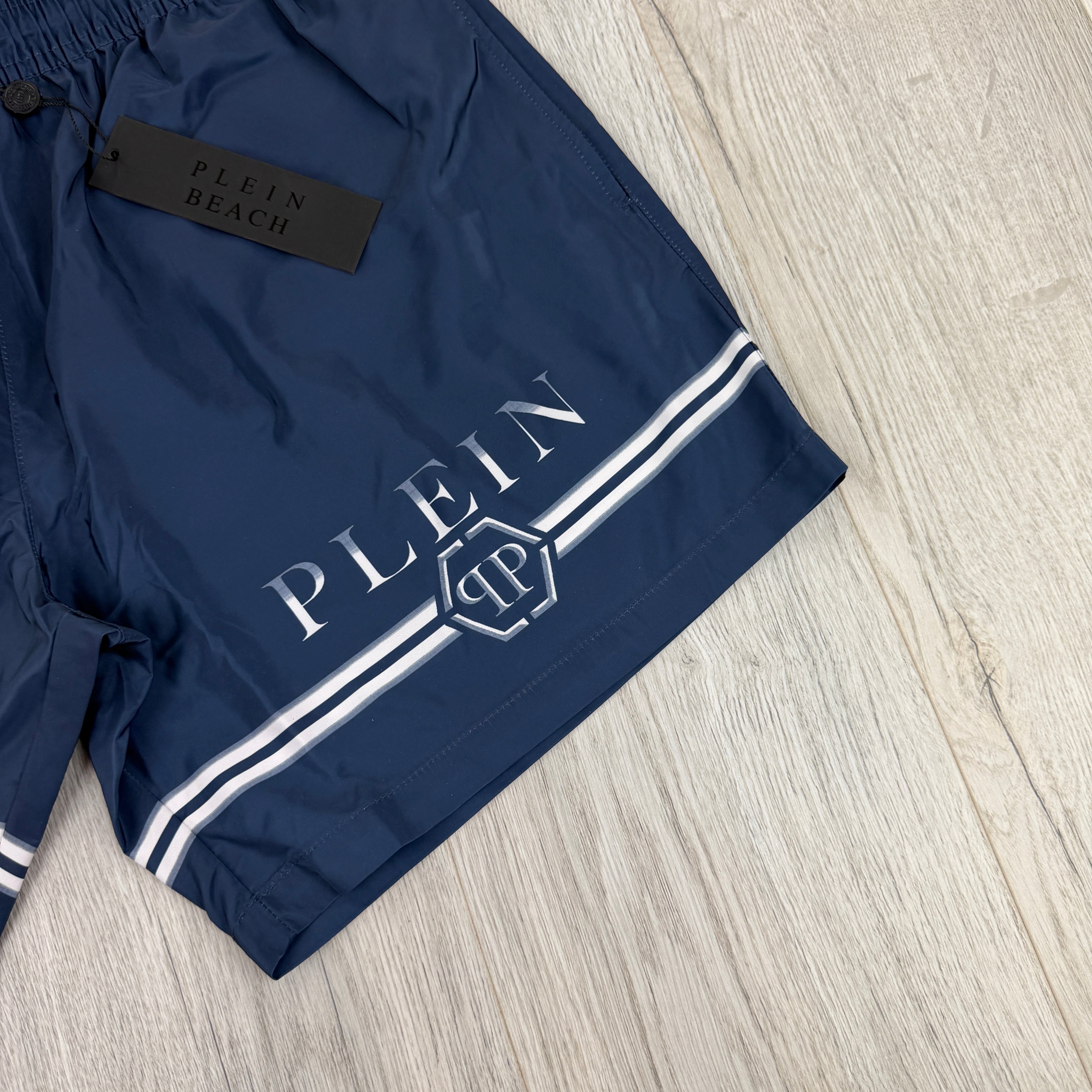 Philip Plein Beach Men’s Navy Swim Shorts