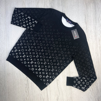 Louis Vuitton Men’s Gradient Monogram Crewneck Jumper