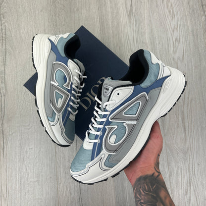 Dior B30 Men’s Baby Blue & White Trainers - 44 (Fit Uk 10)
