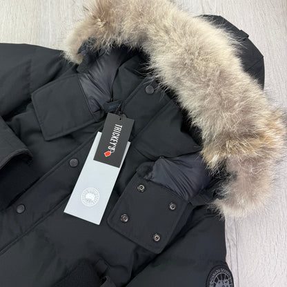 Canada Goose Men’s Black Badge Wyndham Parker Jacket - Medium