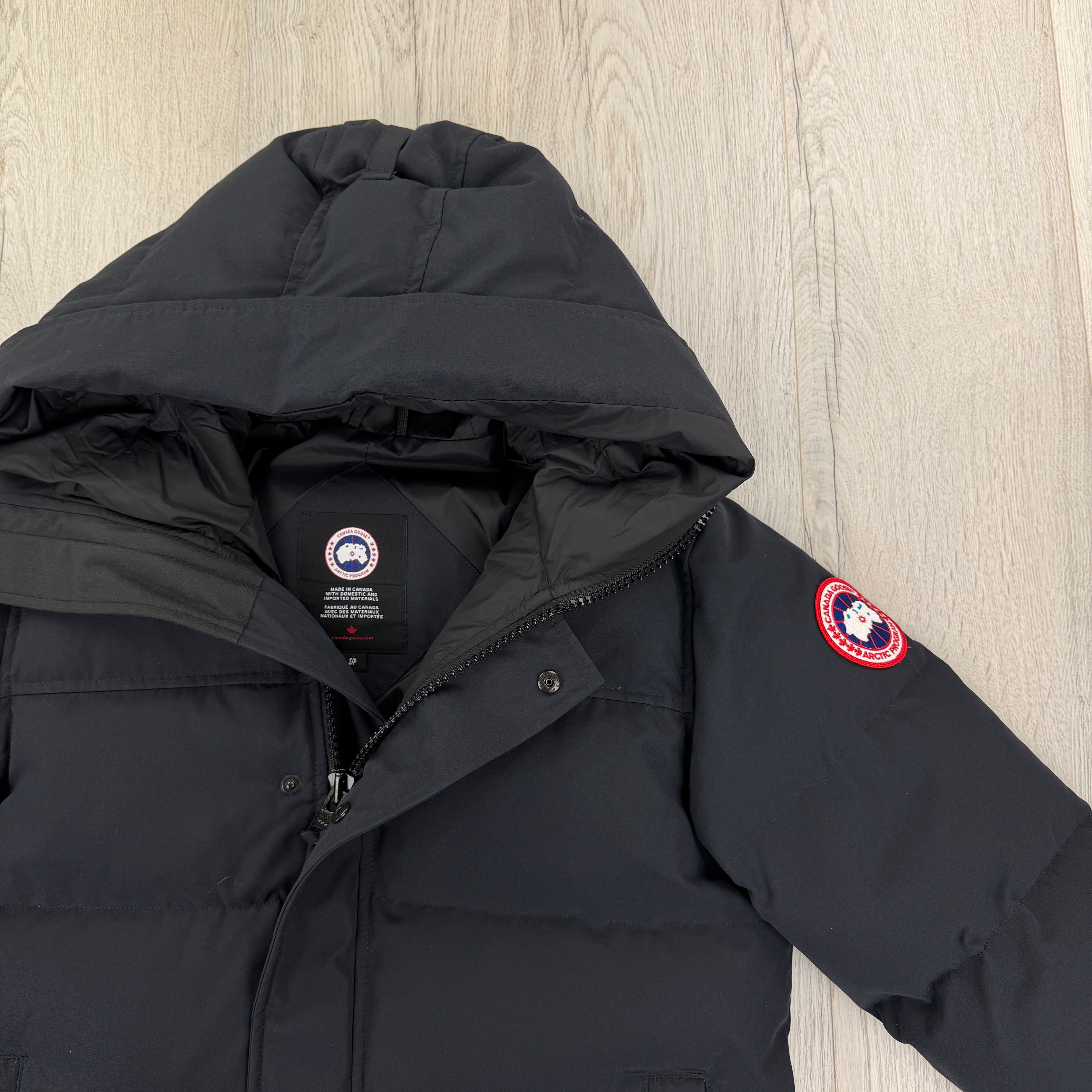 Canada Goose Men’s Navy MacMillan Down Jacket - Small
