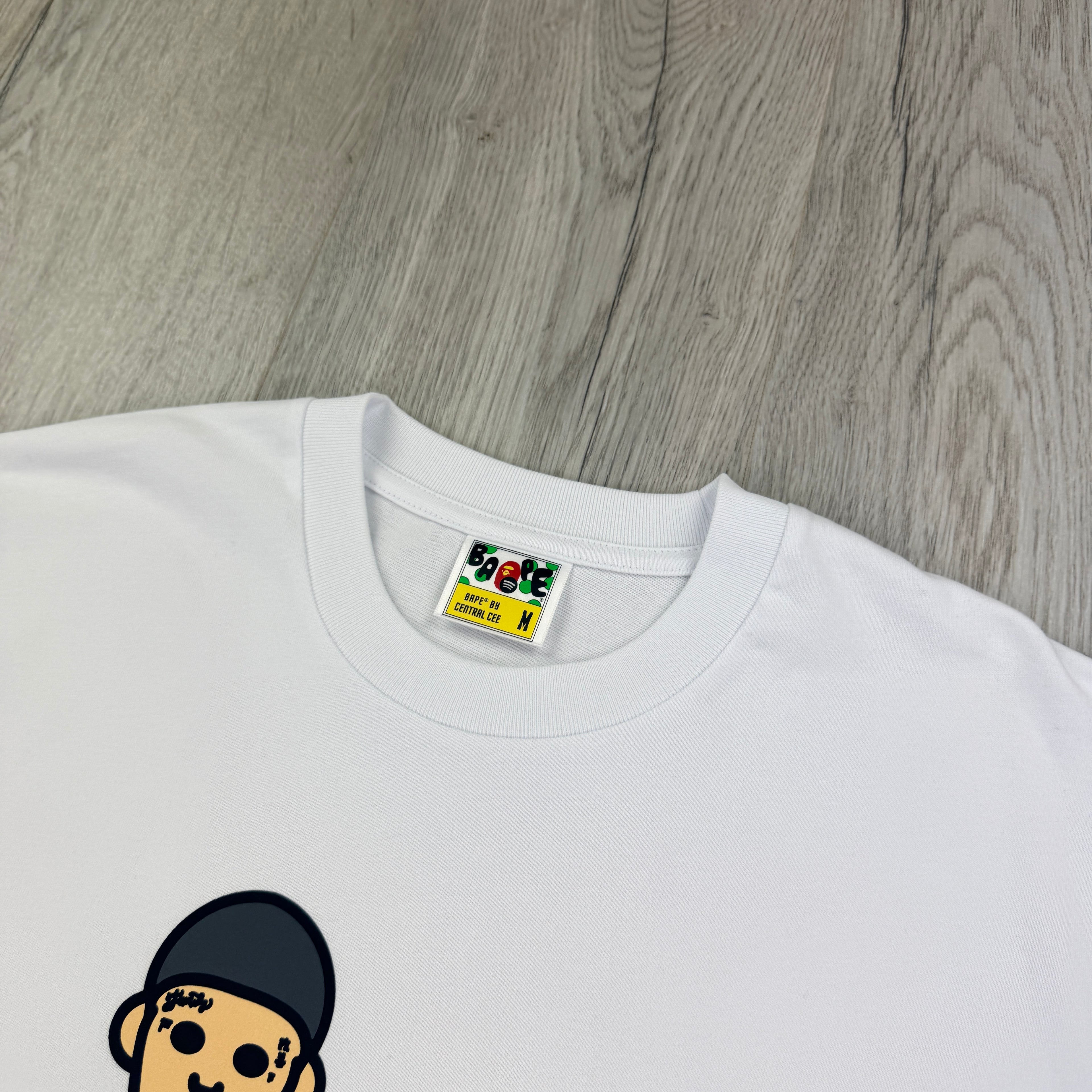 Bape x Central Cee Men’s White T-shirt  - Medium