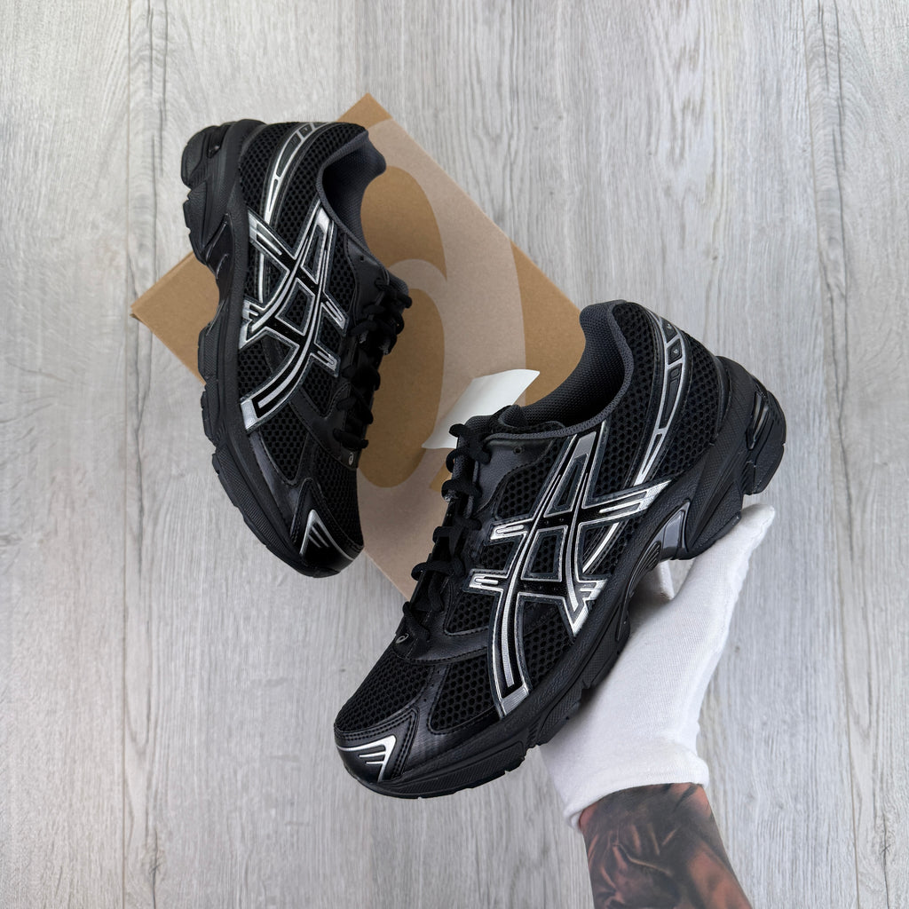 Asics Men’s Black/Pure Silver Trainers