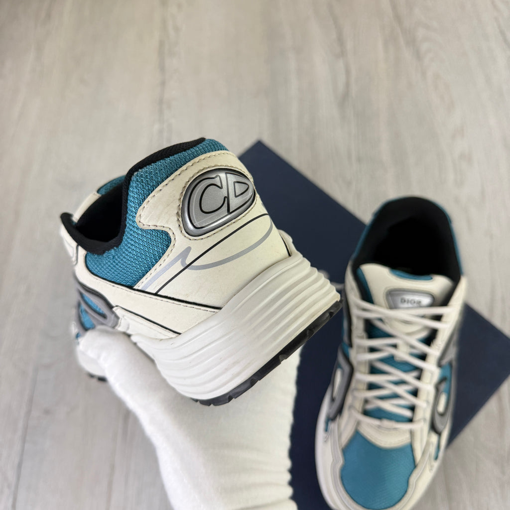 Dior B30 Men’s Beige & Blue Trainers - 41 (Uk 7)