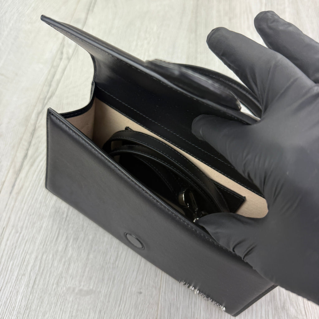 Jacquemus Women’s Black Gold Large Bambino Bag