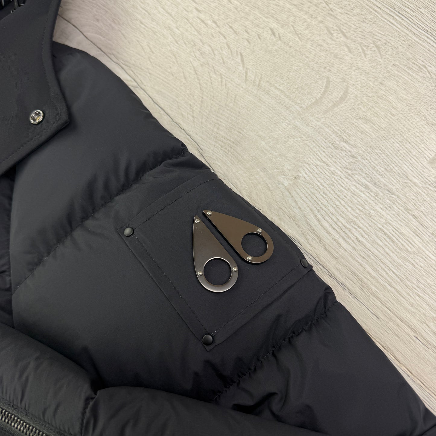 Moose Knuckles Men’s Everest 3Q Black Jacket - Small