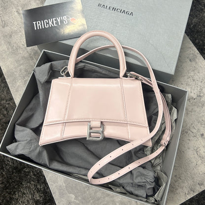 Balenciaga Women’s Pink Small Hourglass Handbag