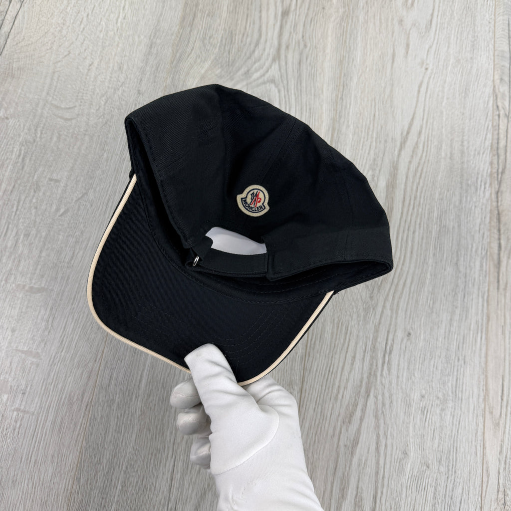 Moncler Men’s Black Baseball Cap