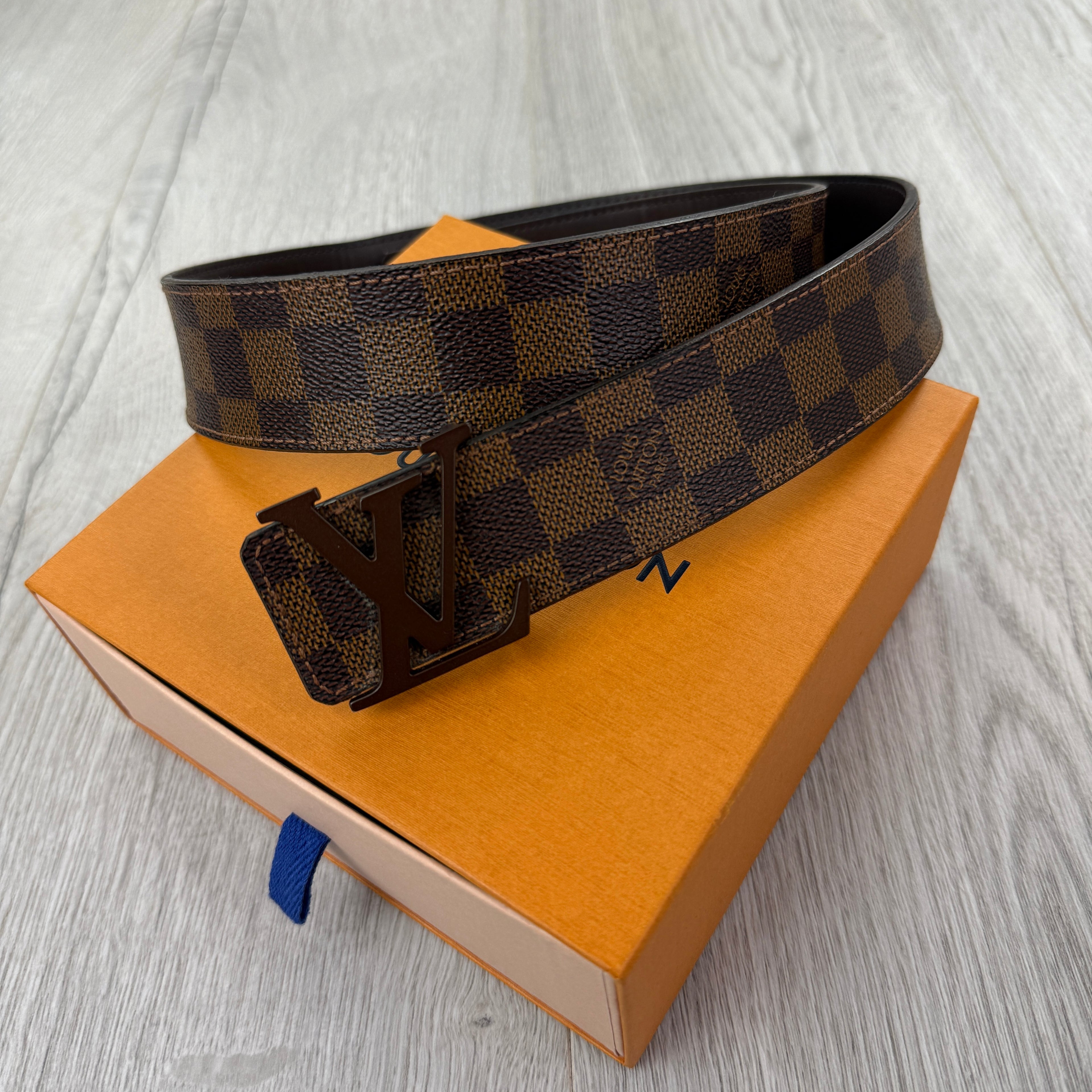 Louis Vuitton Men’s Brown Monogram Belt - 90 (Uk 28-34)