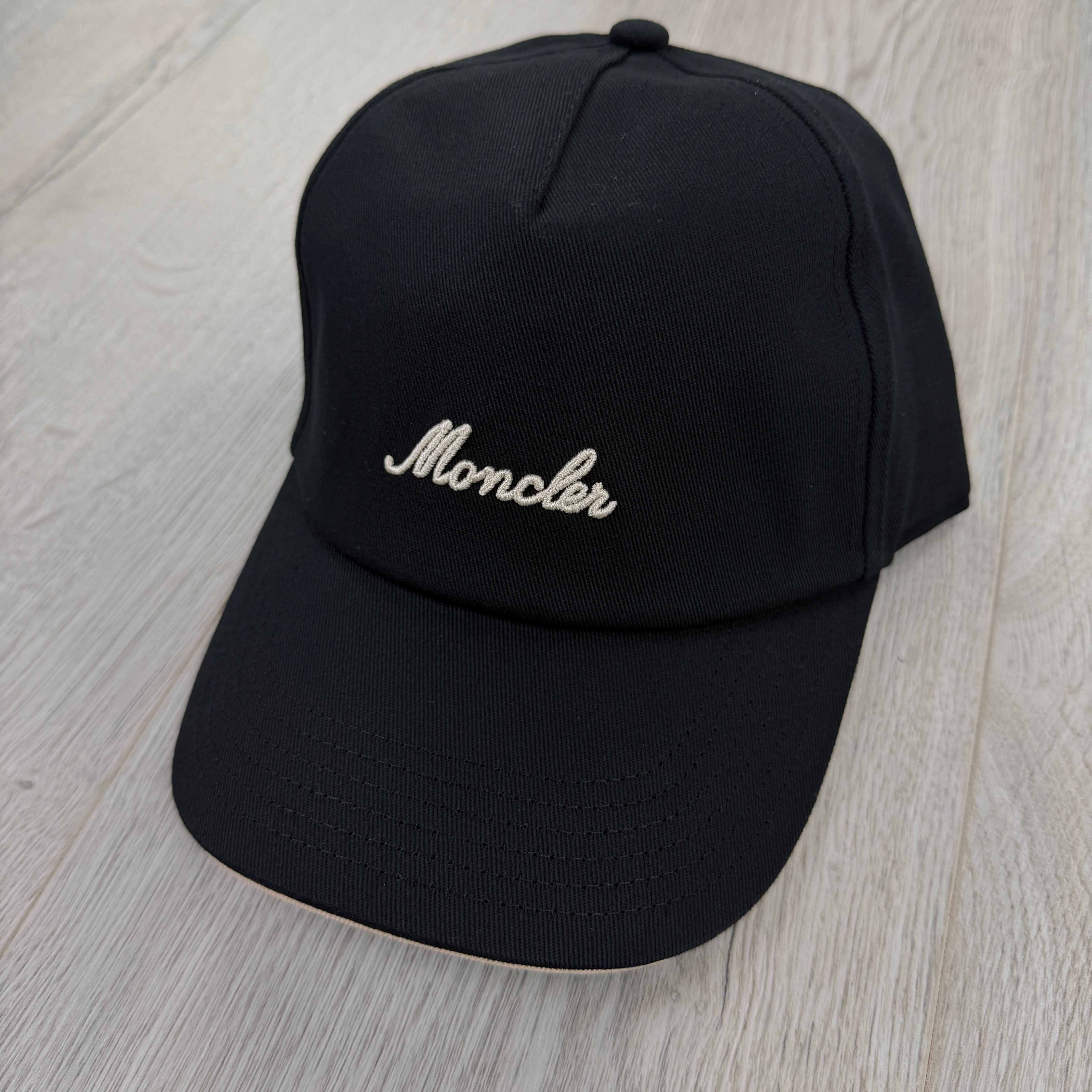 Moncler Men's Black Baseball Cap – Trickey.store