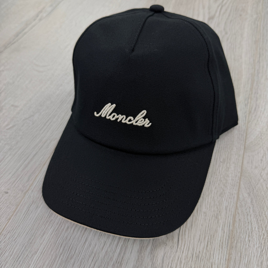 Moncler Men’s Black Baseball Cap