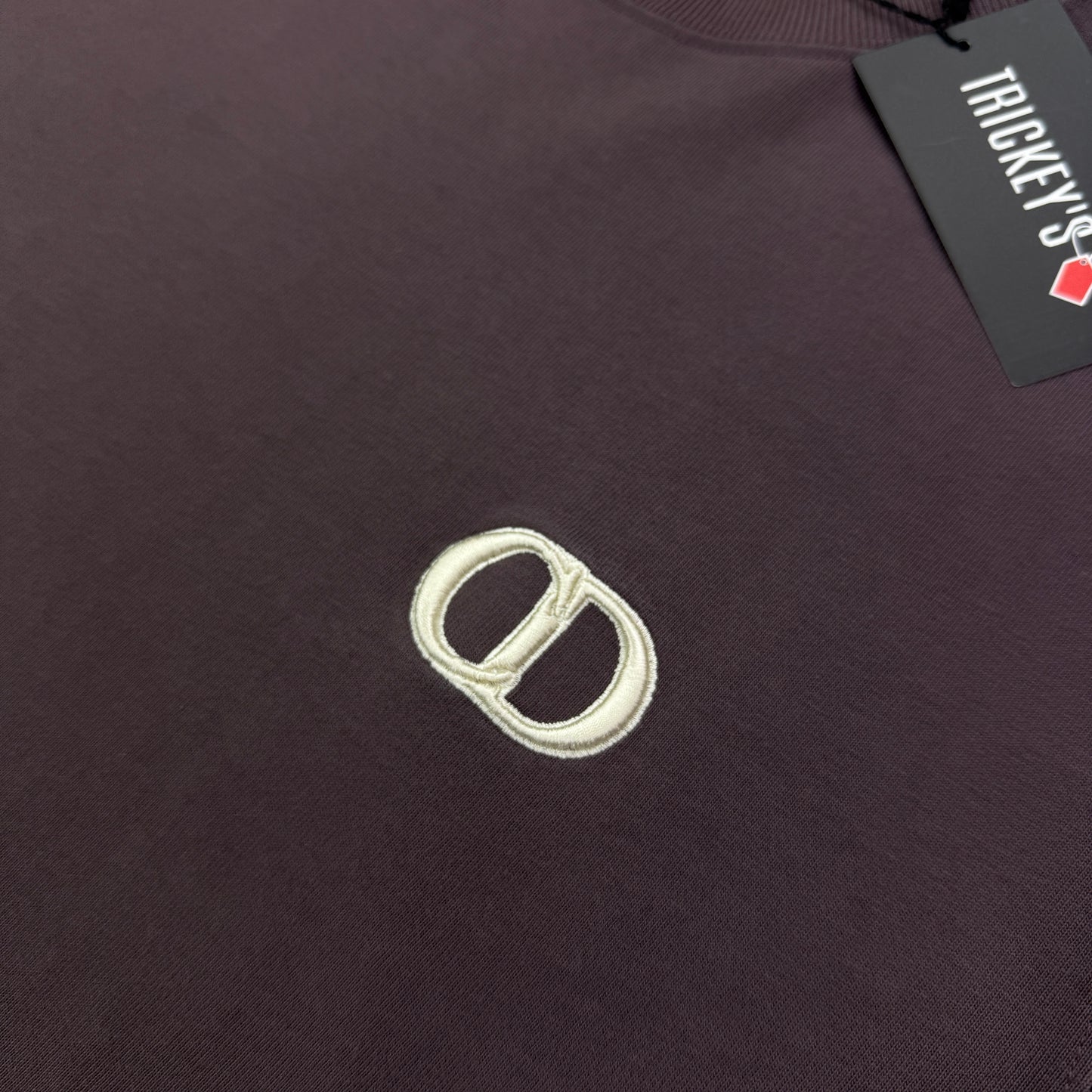Christian Dior Men’s Lavender T-shirt - Small Oversized