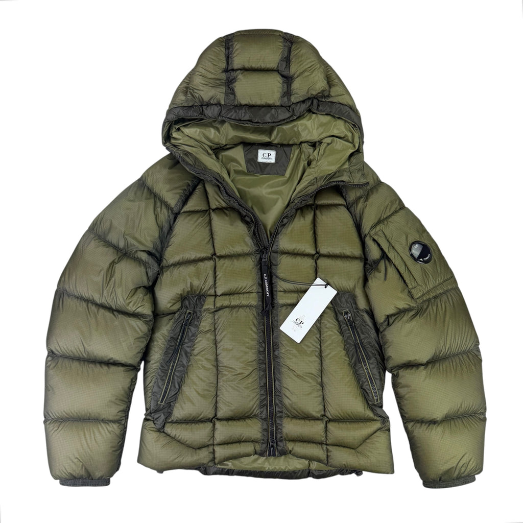 Cp Company Men’s Zip-up D.D Hooded Down Jacket - XS