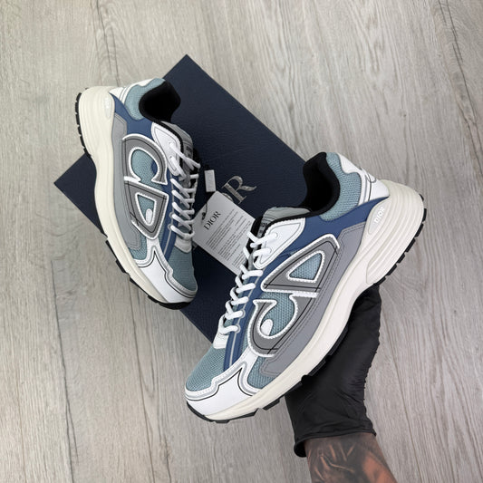 Dior B30 Men’s Baby Blue & White Trainers - 42 (Fit Uk 8)