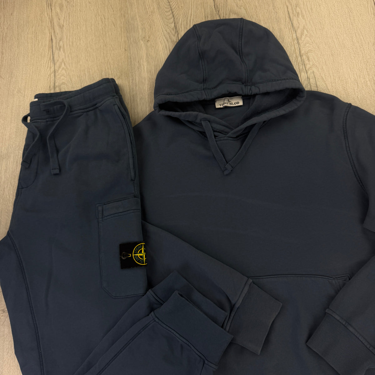 Stone Island Men’s Navy Full Tracksuit - XL Fit