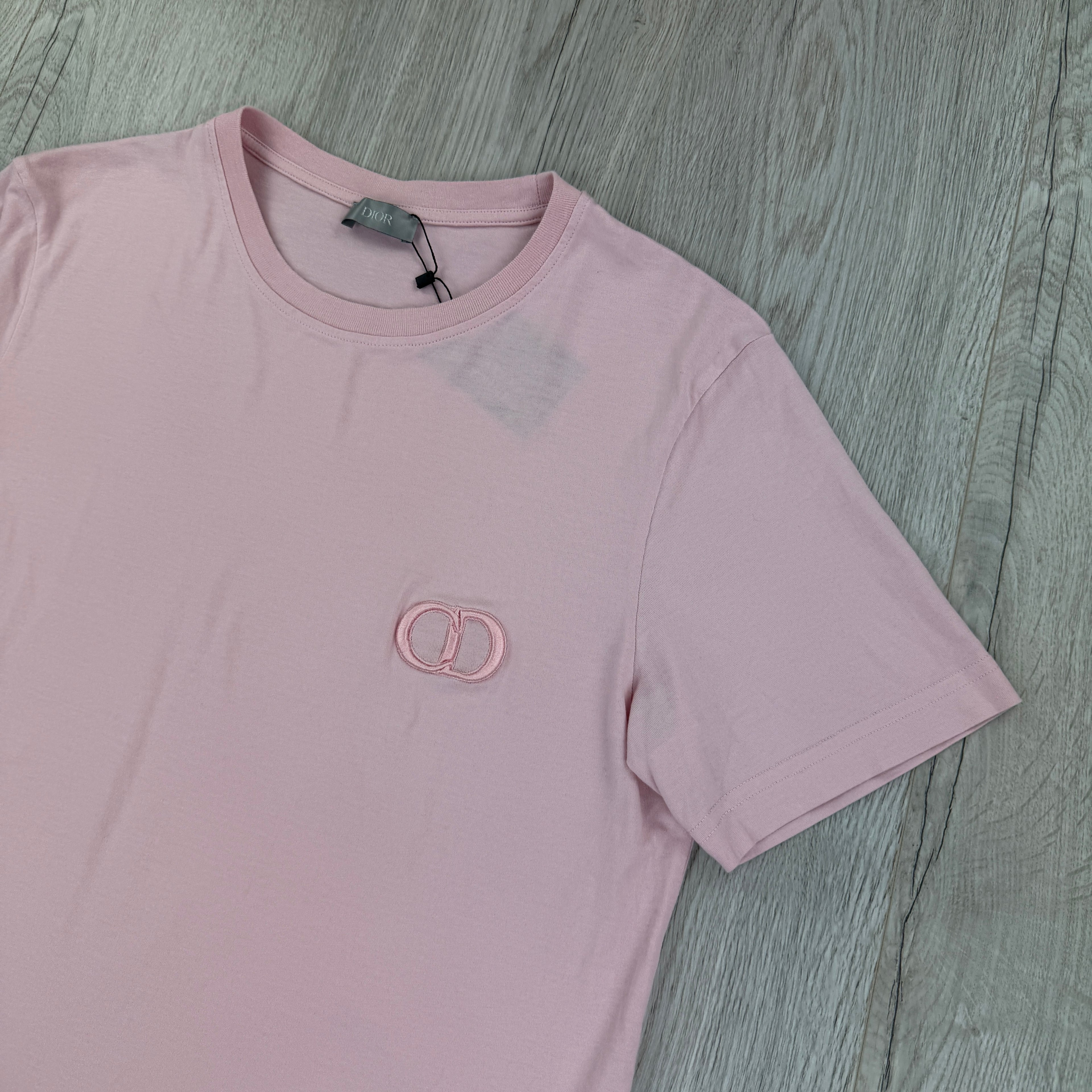 Christian Dior Men’s Blue Pink T-shirt - Medium