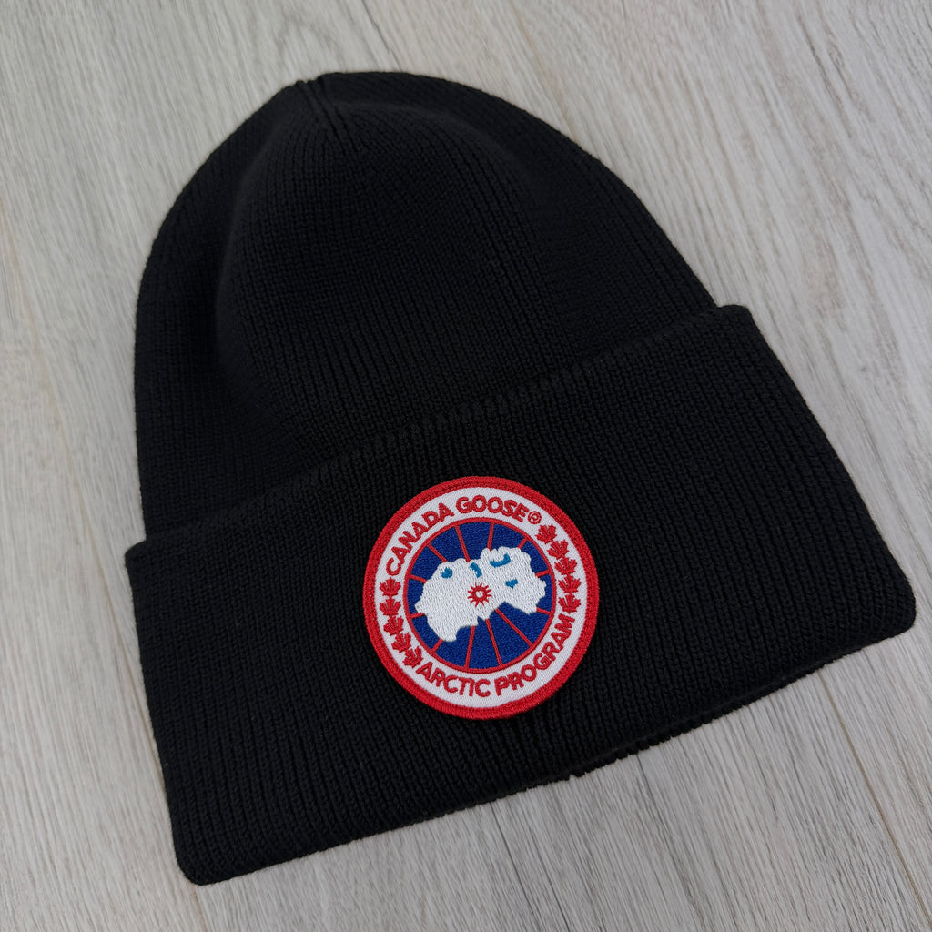 Canada Goose Men’s Black Beanie