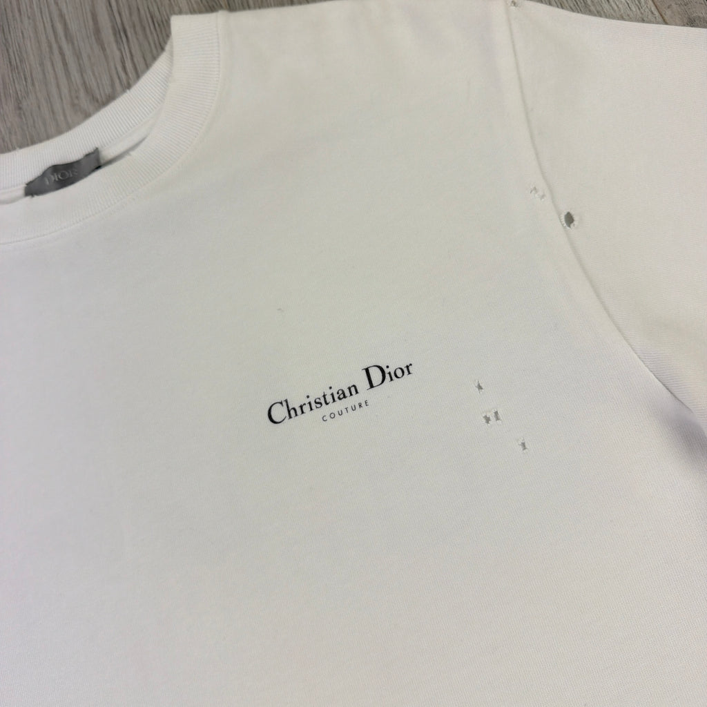 Christian Dior ‘Couture’ Men’s White T-shirt - Small