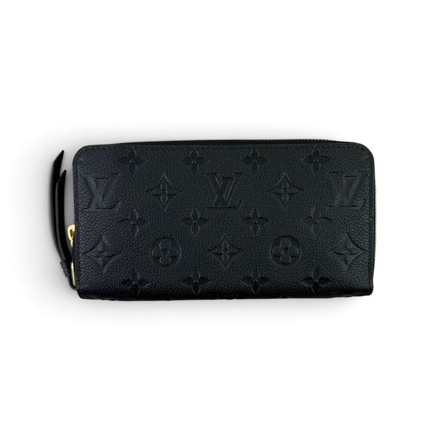 Louis Vuitton Women’s Black Gold Clémence Wallet