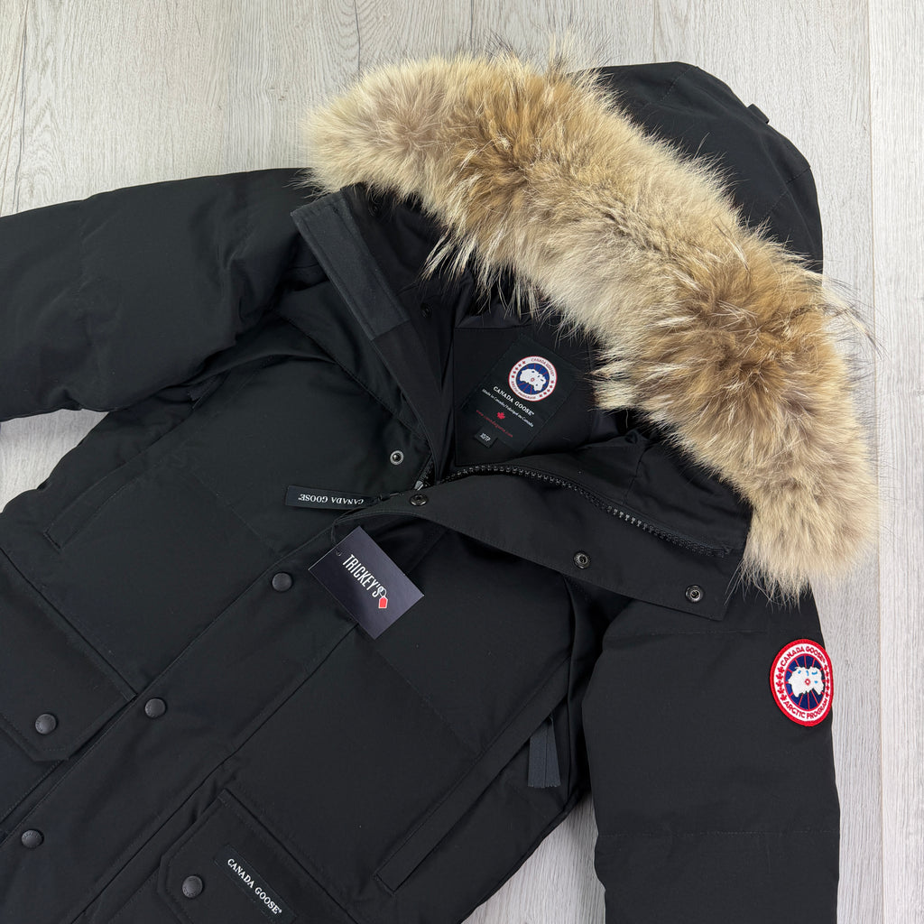 Canada Goose Men’s Black Emory Parker Jacket - Small