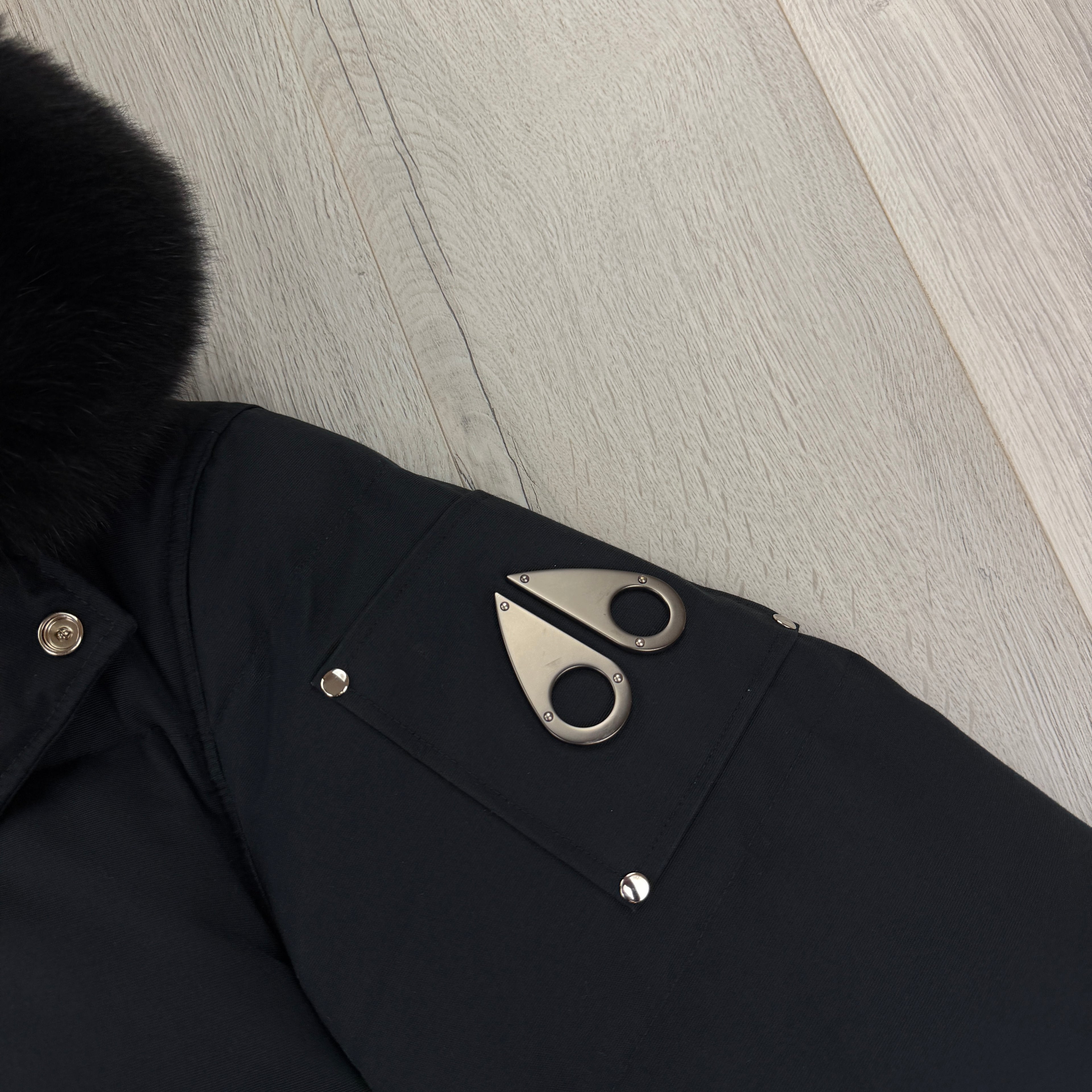 Moose Knuckles Men’s Navy 3Q Parker Jacket - Medium