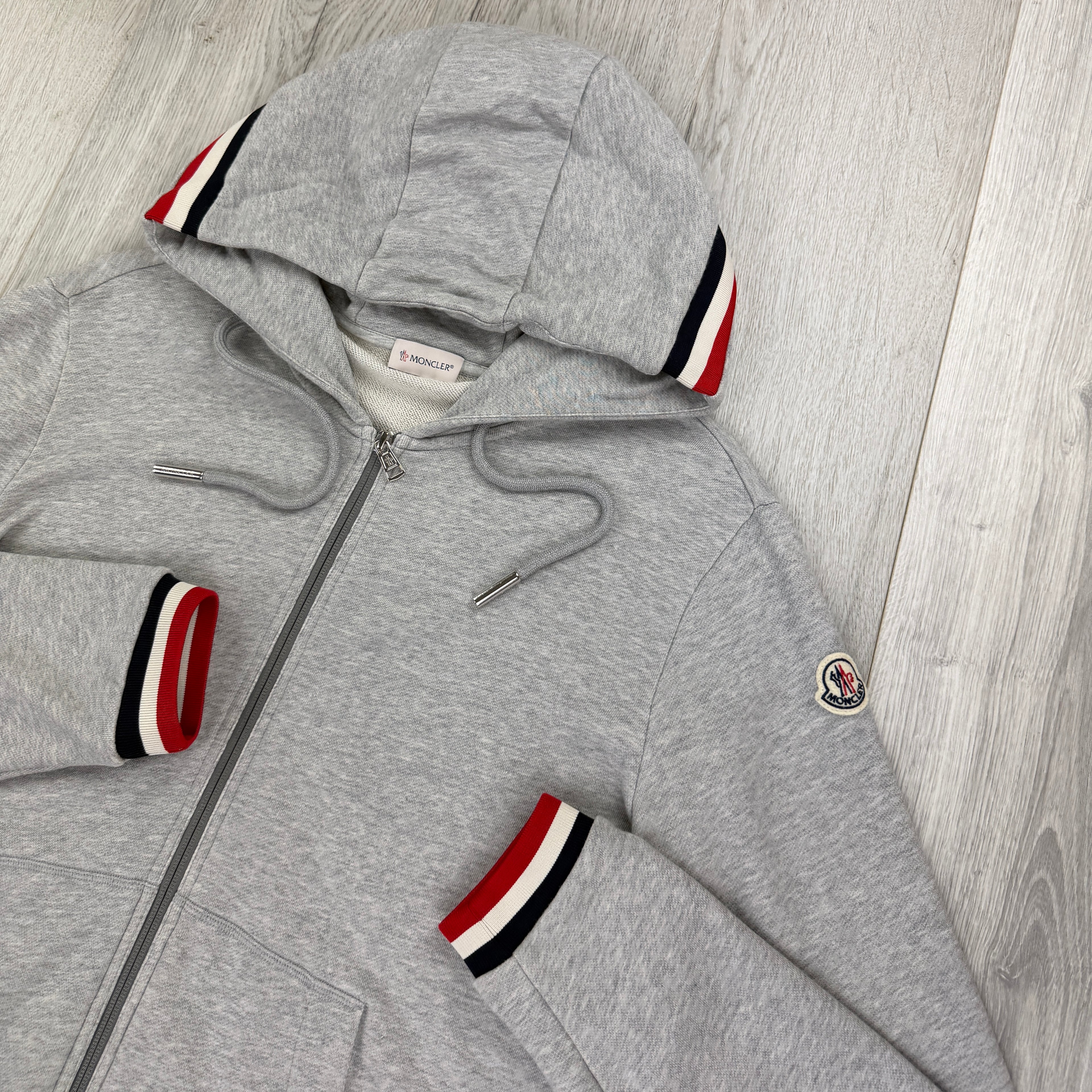 Moncler Men’s Grey Full Tracksuit - Large