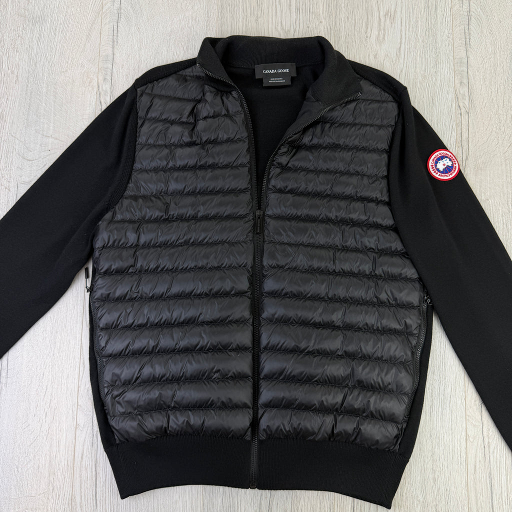 Canada Goose Men’s Zip-up Grey Padded Fleece - Medium