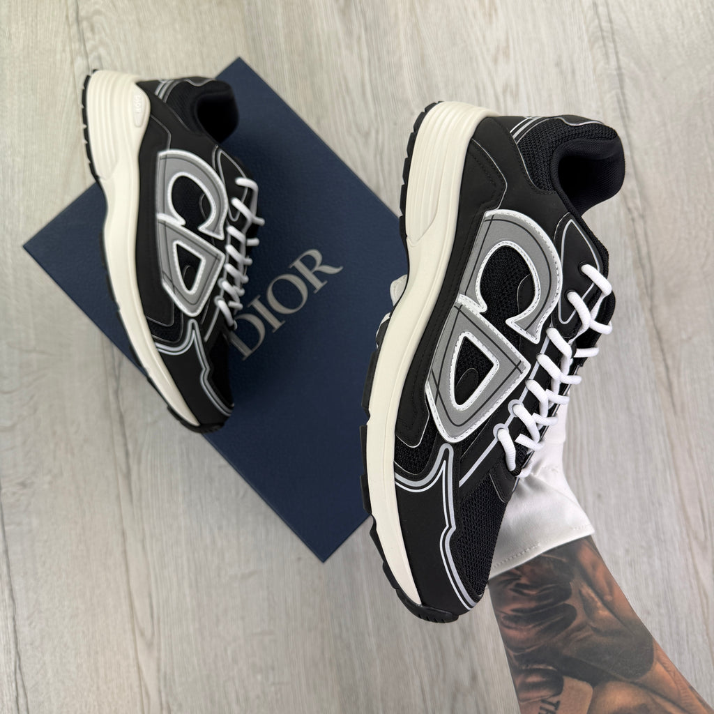 Dior B30 Men’s Black & White Trainers - 43 (Fit Uk 9)