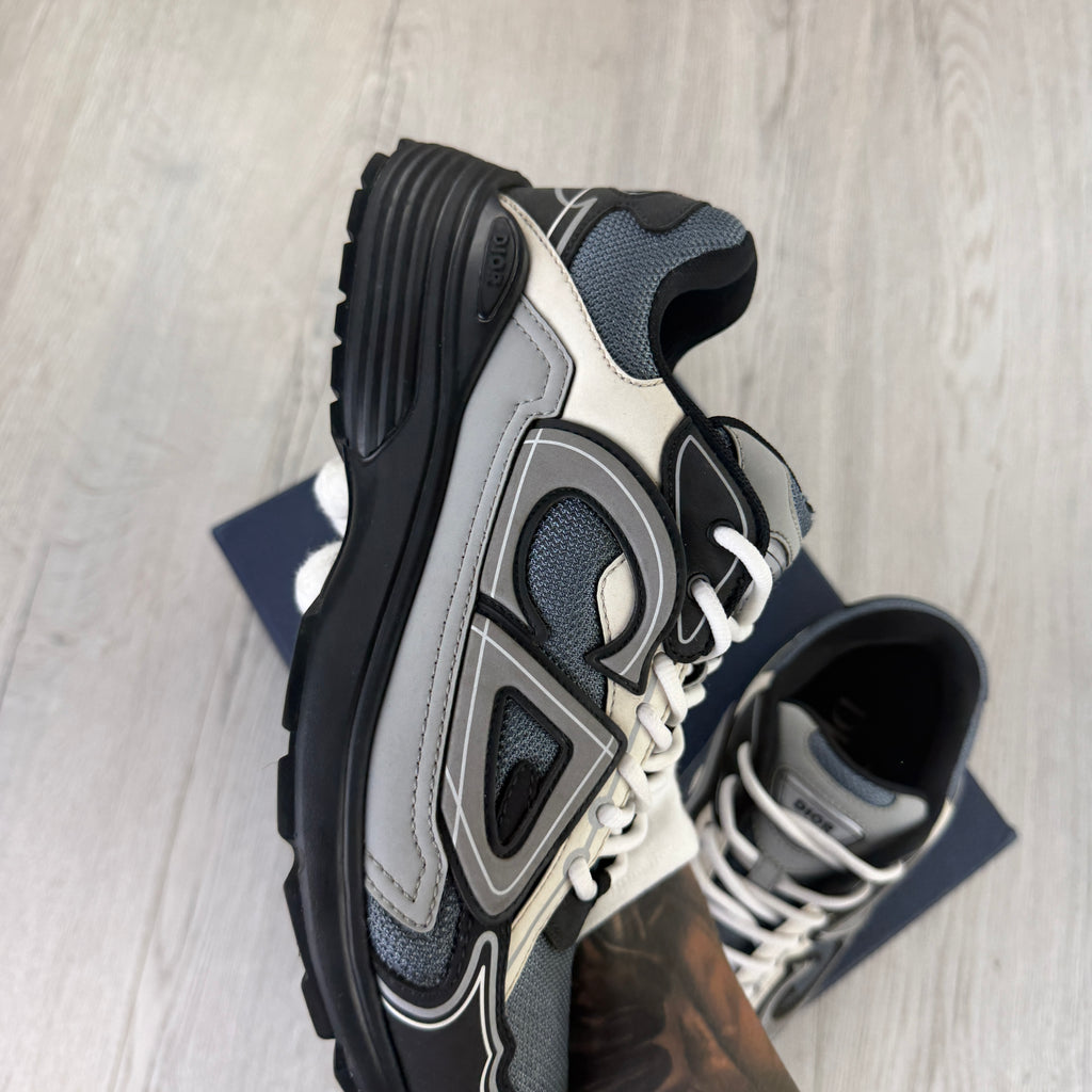 Dior B30 Men’s Blue Grey / White / Black Trainers - 41 (Uk 7)