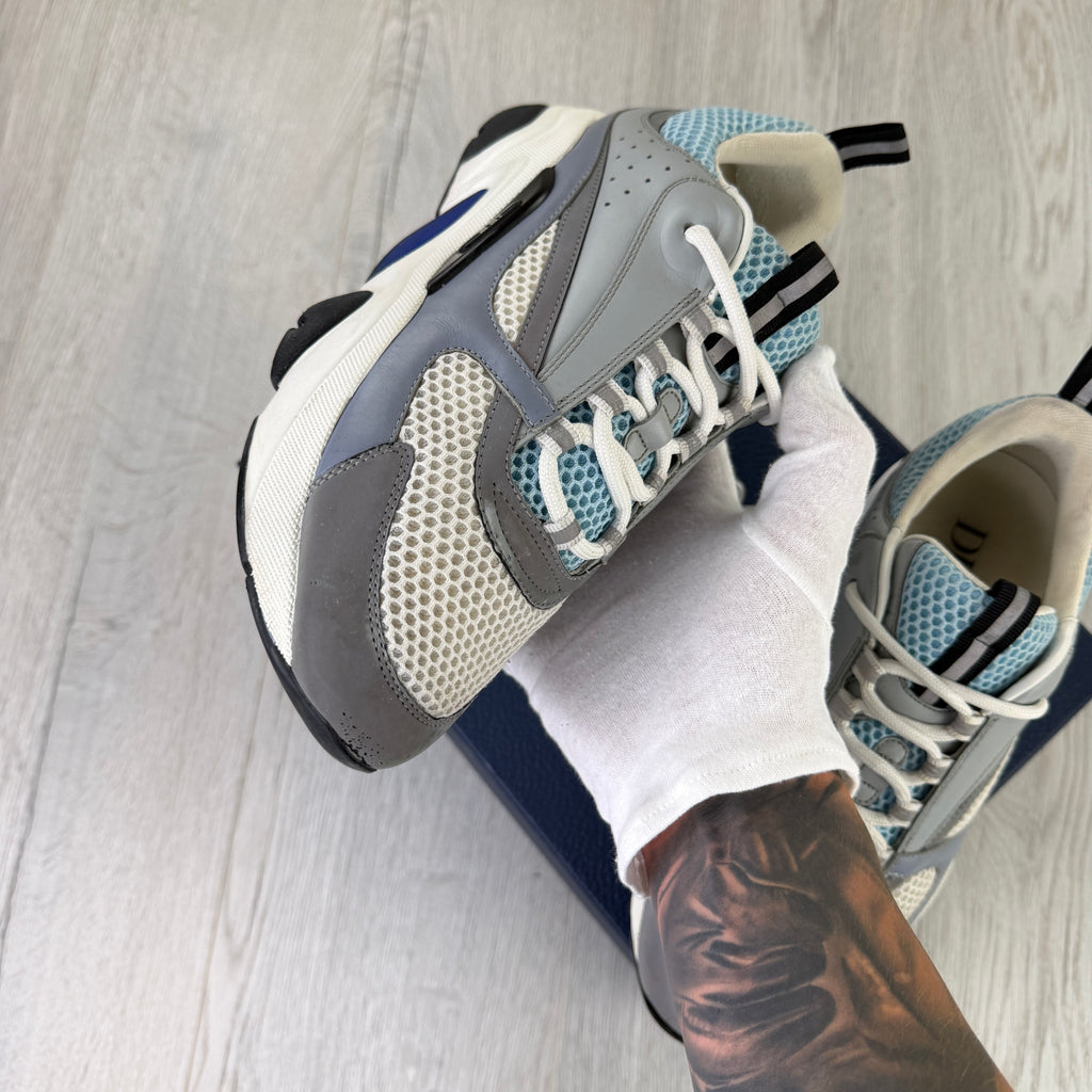 Dior B22 Men’s Baby Blue Runners - 42 (Fit Uk 7.5)