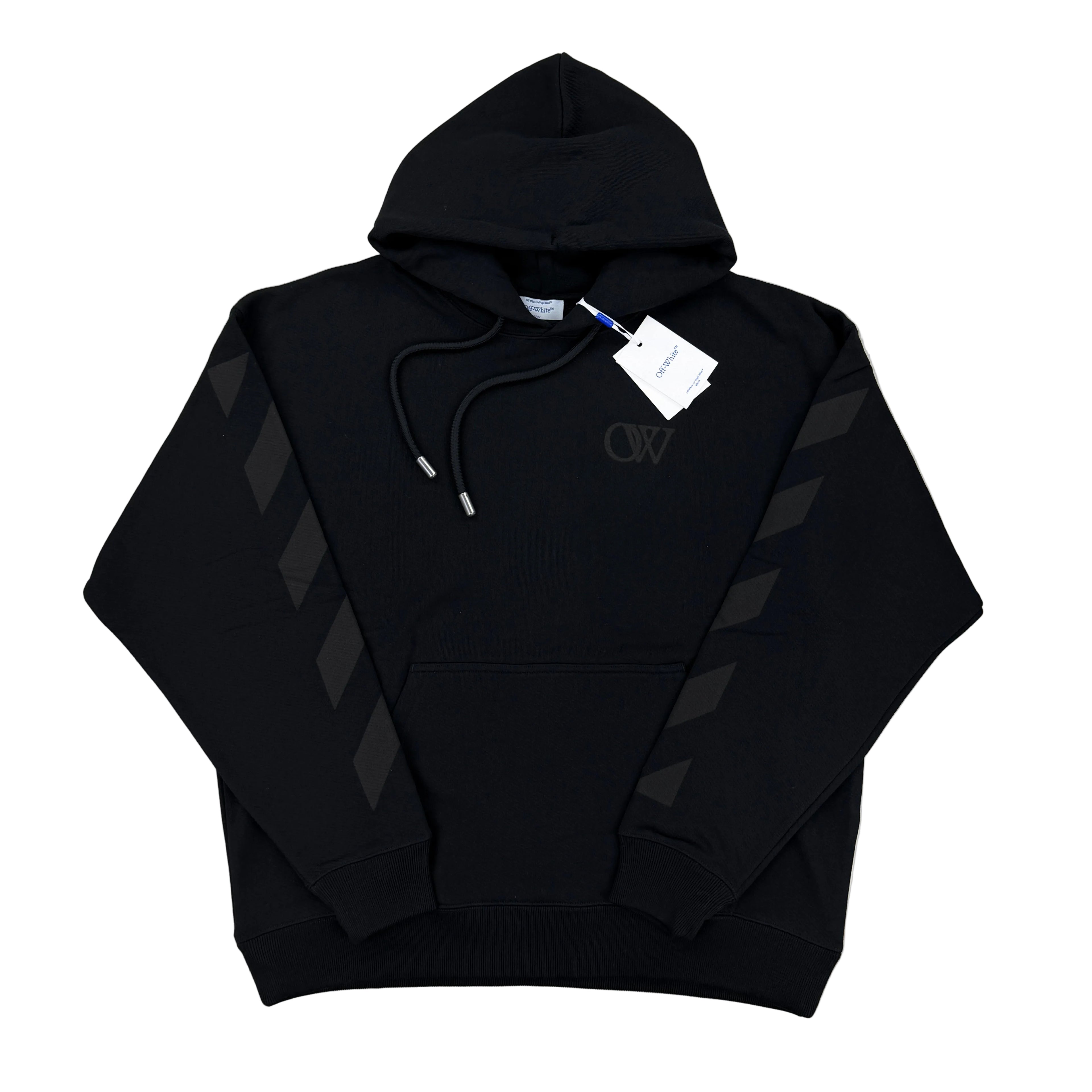 Off White Men’s Black Caravaggio Pullover Hoodie