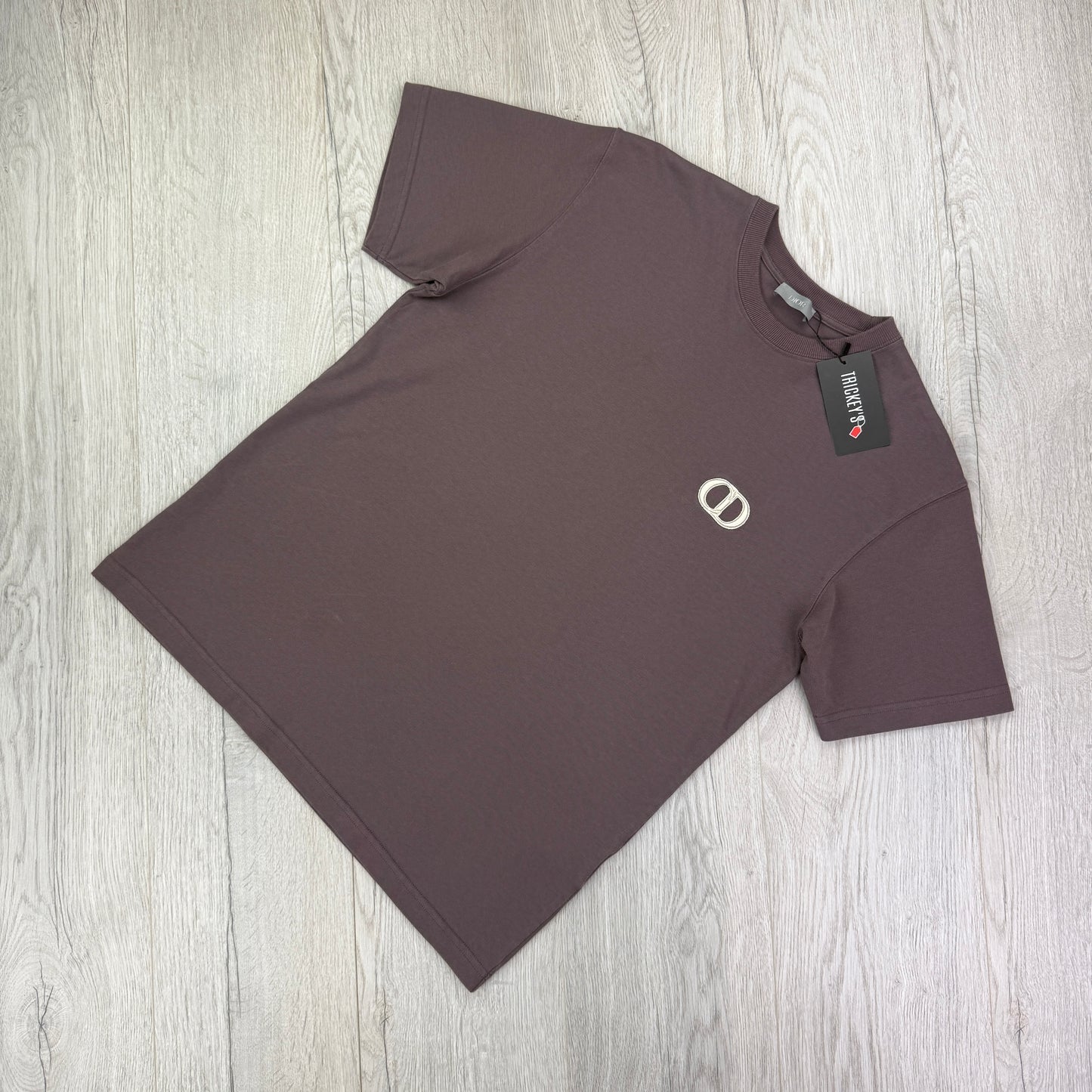 Christian Dior Men’s Lavender T-shirt - Small Oversized