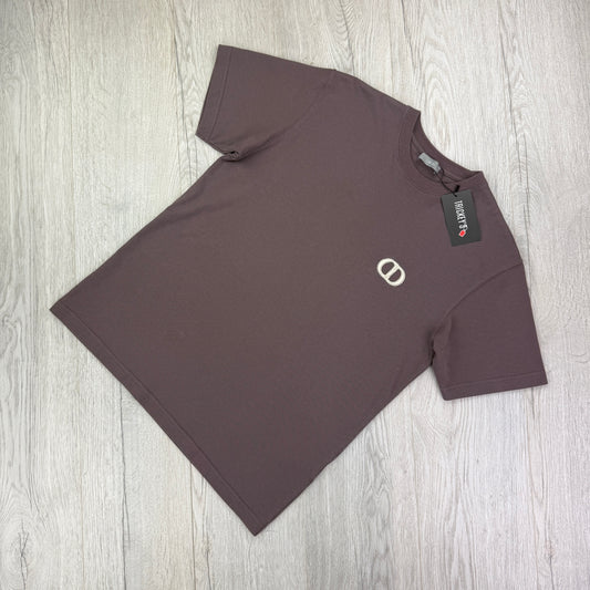 Christian Dior Men’s Lavender T-shirt - Small Oversized