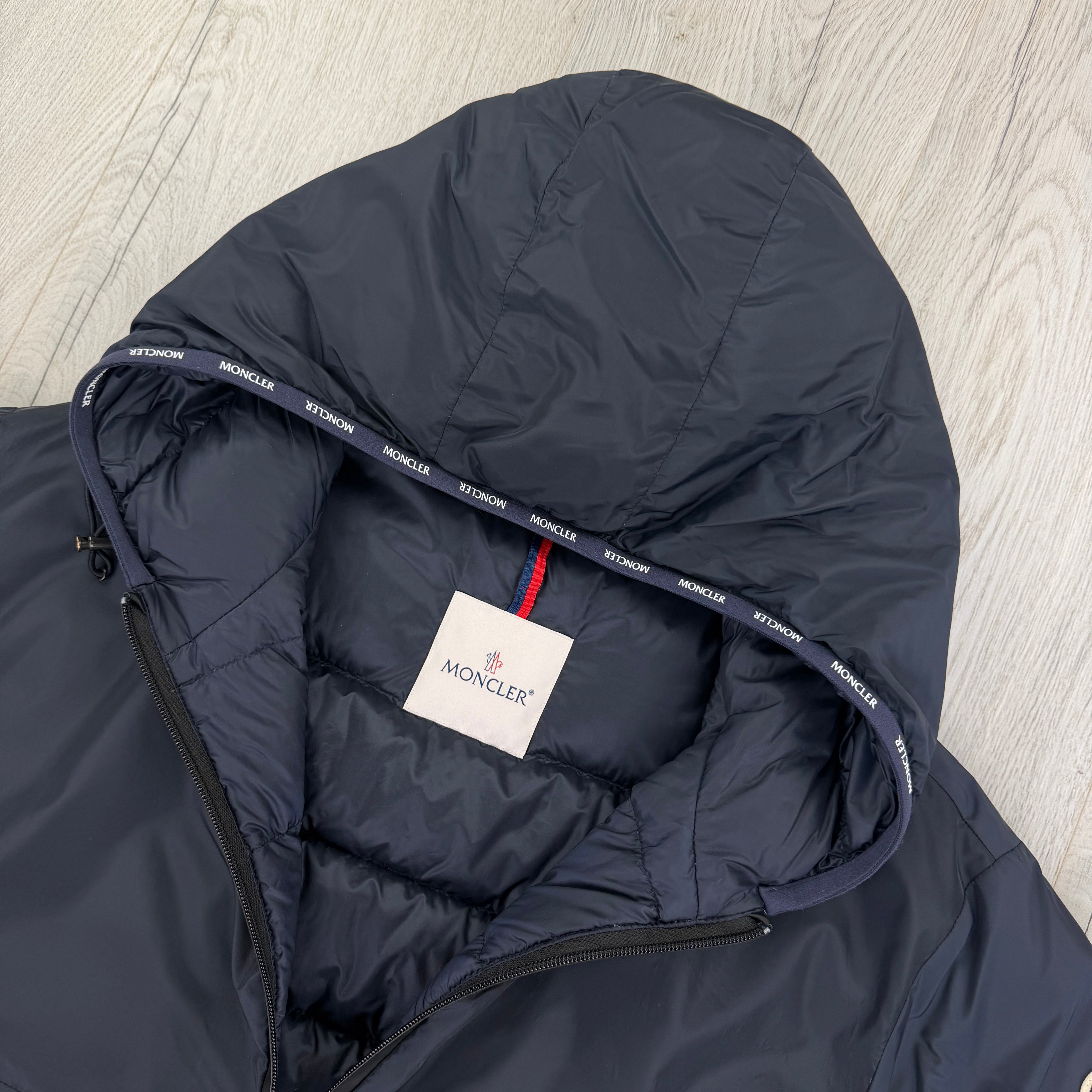 Moncler Laurain Men’s Navy Zip-up Jacket - Size 5
