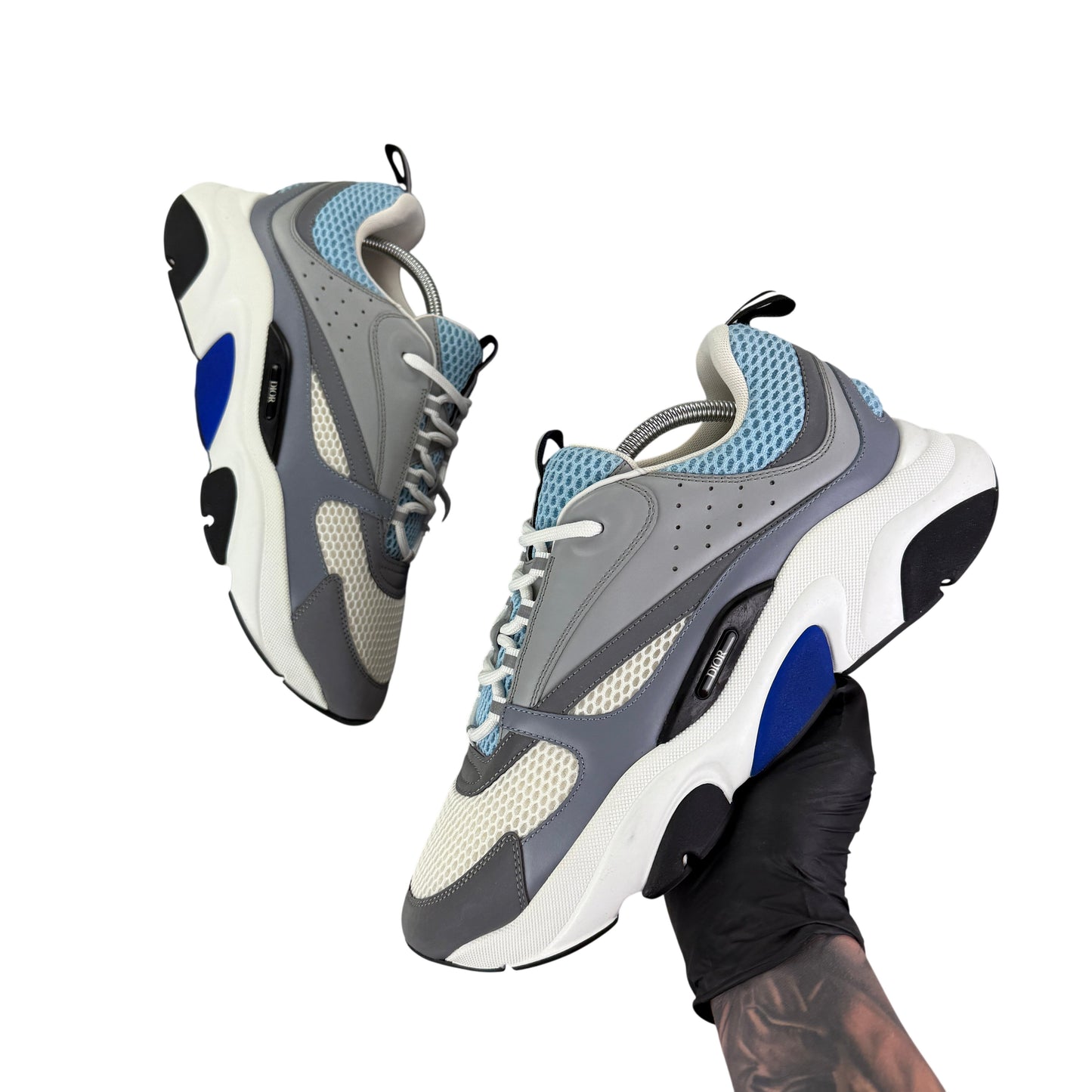 Dior B22 Men’s Baby Blue Runners - 45 (Fit Uk 10/10.5)