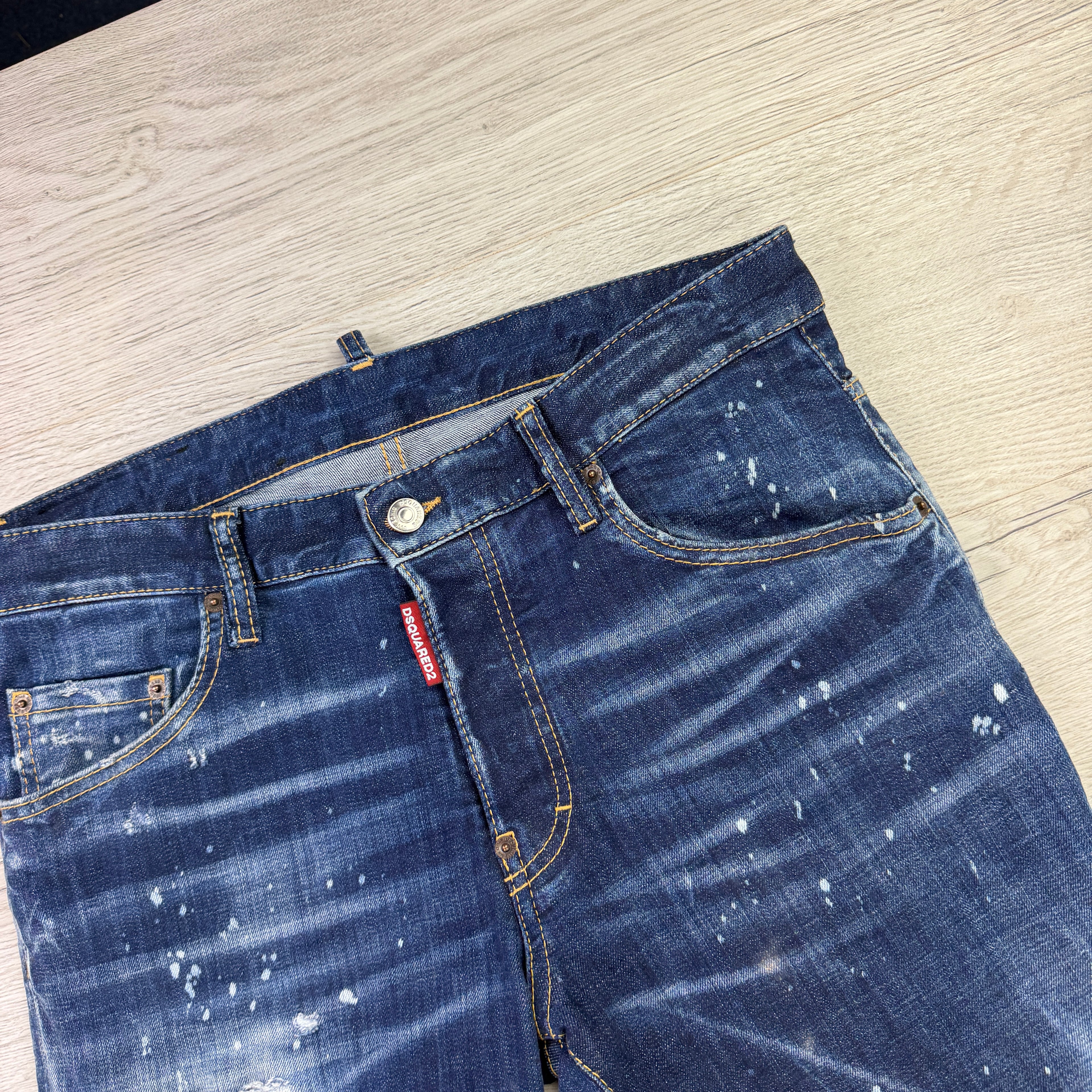 Dsquared2 Men’s Blue Distressed Cool Guy Jeans - 48 (Uk 32)